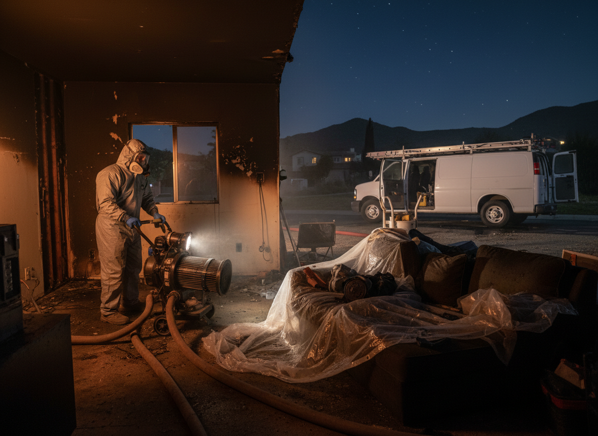 Fire Damage Restoration Chatsworth in West Hills, CA 91307