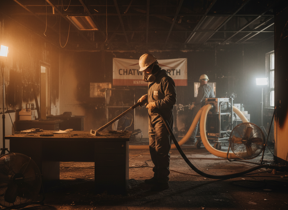 Fire Damage Restoration in Canoga Park