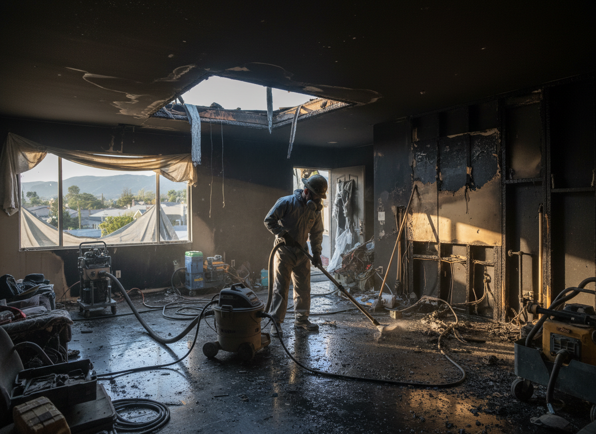 Fire Damage Restoration in Chatsworth