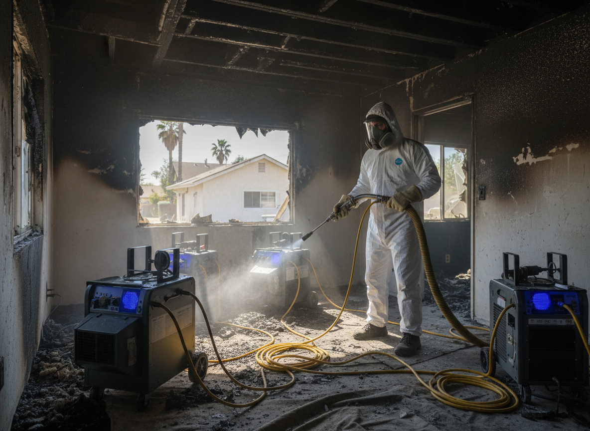 Fire Damage Restoration in Simi Valley