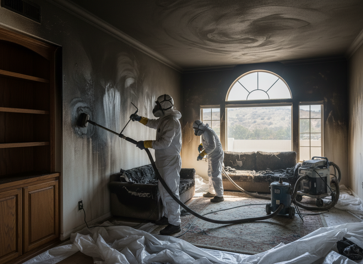 Smoke Damage Restoration in Chatsworth, CA