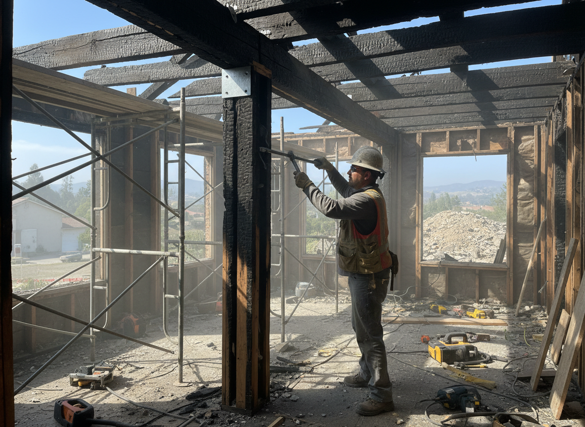 Fire Damage Restoration in Winnetka